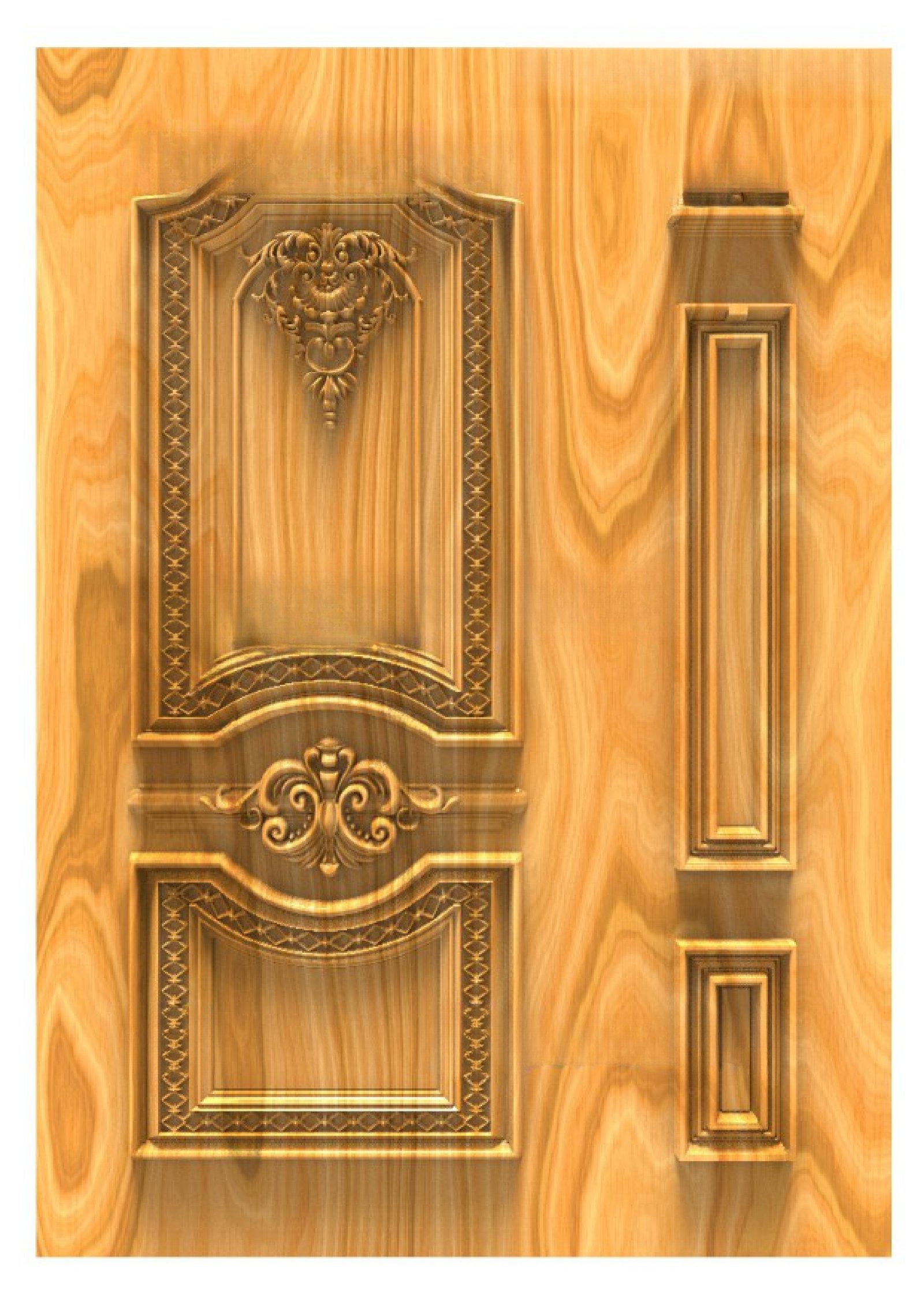 GSK NEW YEAR DOORS - PAGE-11 Classic Decorative Floral Relief Carved Door Design